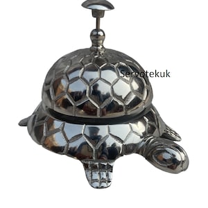 Unique Desk calling brass Bell, Table Bell, Office Bell, Reception Bell, Ringing Bell, Anniversary Gift, Wedding Gift, Christmas Gift