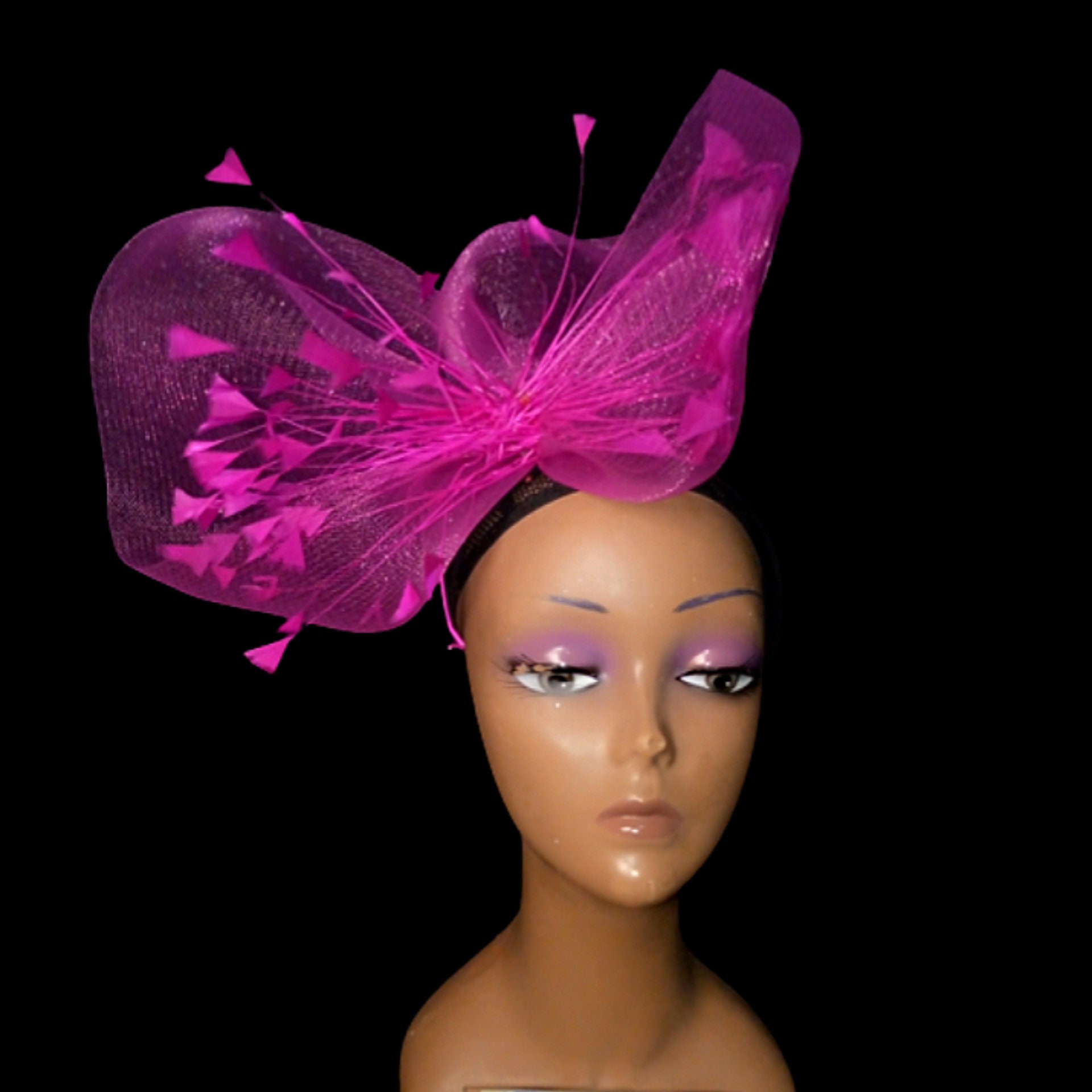 Fascinator Diy How to Make Fascinator Crinoline Fascinator Etsy