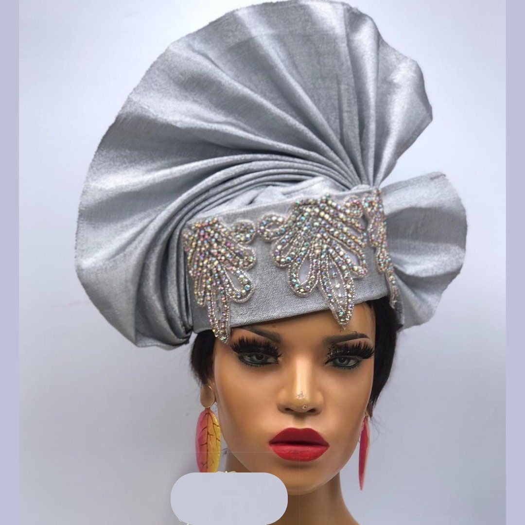 Asooke Cap, Auto Gele, African, Zara Cap, Turban Hat, Women Headgear