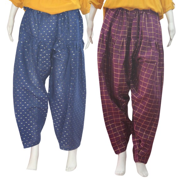 Multi Free Size Semi Patiala Salwar 100% Cotton at Rs 250/piece in Jaipur |  ID: 19030412162