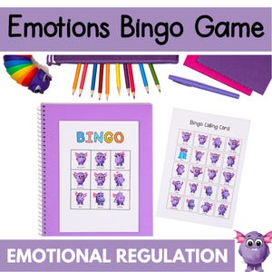 Emotiesbingo: afdrukbaar spel om emoties aan te leren