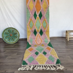 Custom runner rug, Custom moroccan rug, Handmade rug, Berber runner, bohemian rug,Moroccan Wool rug, Runner Hallway rug, kitchen rug runner,