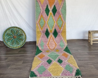 Custom runner rug, Custom moroccan rug, Handmade rug, Berber runner, bohemian rug,Moroccan Wool rug, Runner Hallway rug, kitchen rug runner,