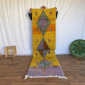 Moroccan runner rug - Hallway runner rug - Custom runner rug - Custom size runner - Berber runner rug - colorful runner rug - runner rug