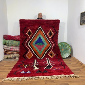 Custom Moroccan Rug - Berber Wool Rug - Custom Rug - Handmade Berber Rug - home decor - custom rug - home design - boho rug - Bohemian rug