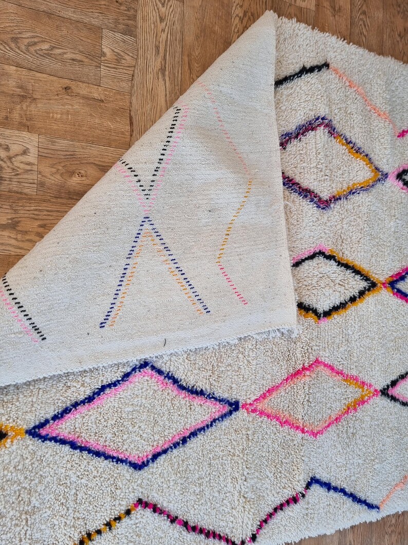 Berber Carpets, Authentic Wool, Custom Morocco Rugs, Modern Colorful
