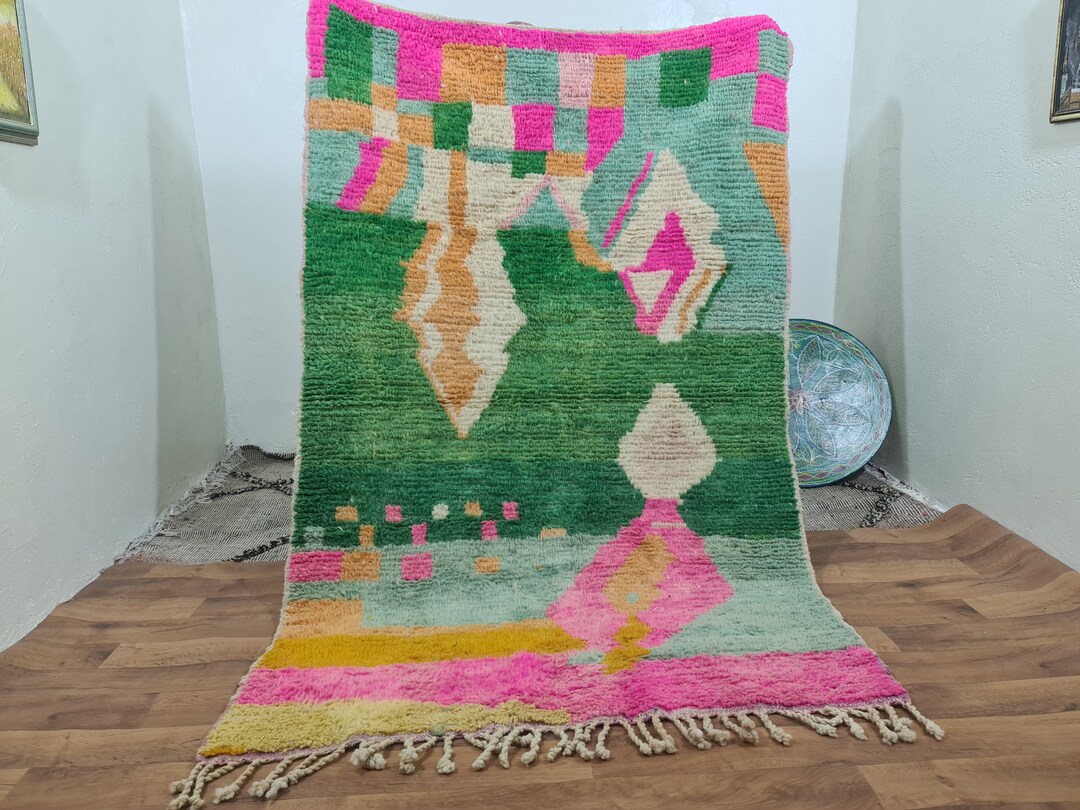 Large Area Rug 8x10 ,farmhouse Rug ,boho Area Rug , Rug Moroccan