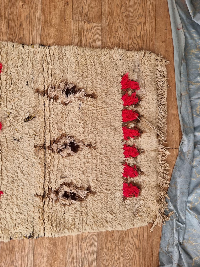 2x6 Ft, Small Runner , , Washable Vintage Rug, Bohemian Carpet, Old