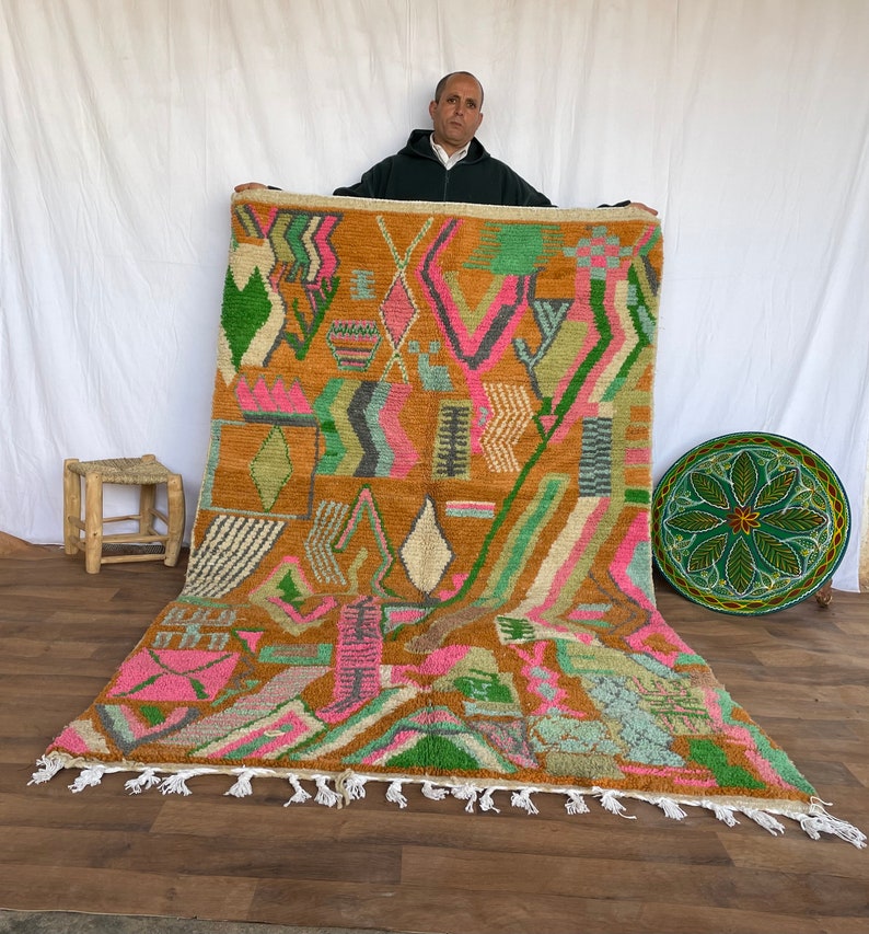  Foto zu Handmade Wool Berber Rug: Moroccan Bohemian Decor - Etsy New Zealand 