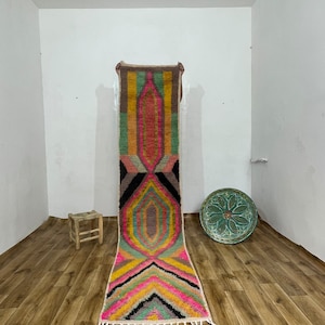 Custom size runner, Berber runner rug, Boujad runner rug, Handmade runner, Custom runner rug, runner for kitchen, kitchen furniture, boho