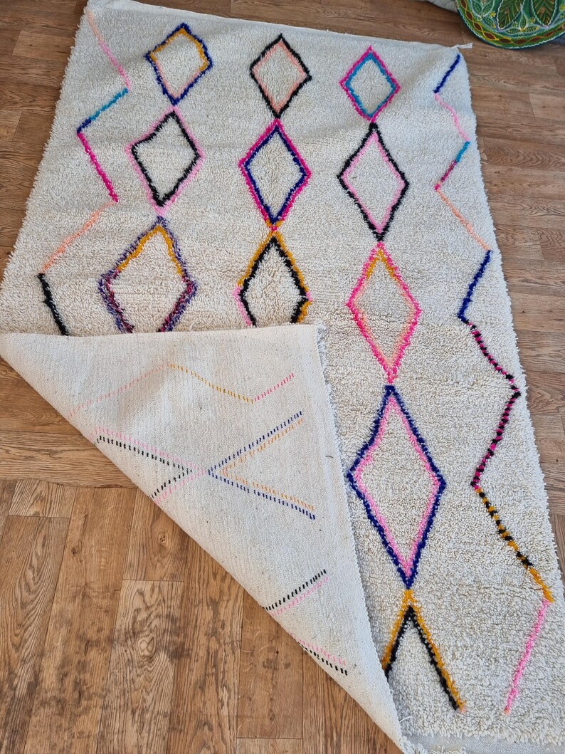 Berber Carpets, Authentic Wool, Custom Morocco Rugs, Modern Colorful