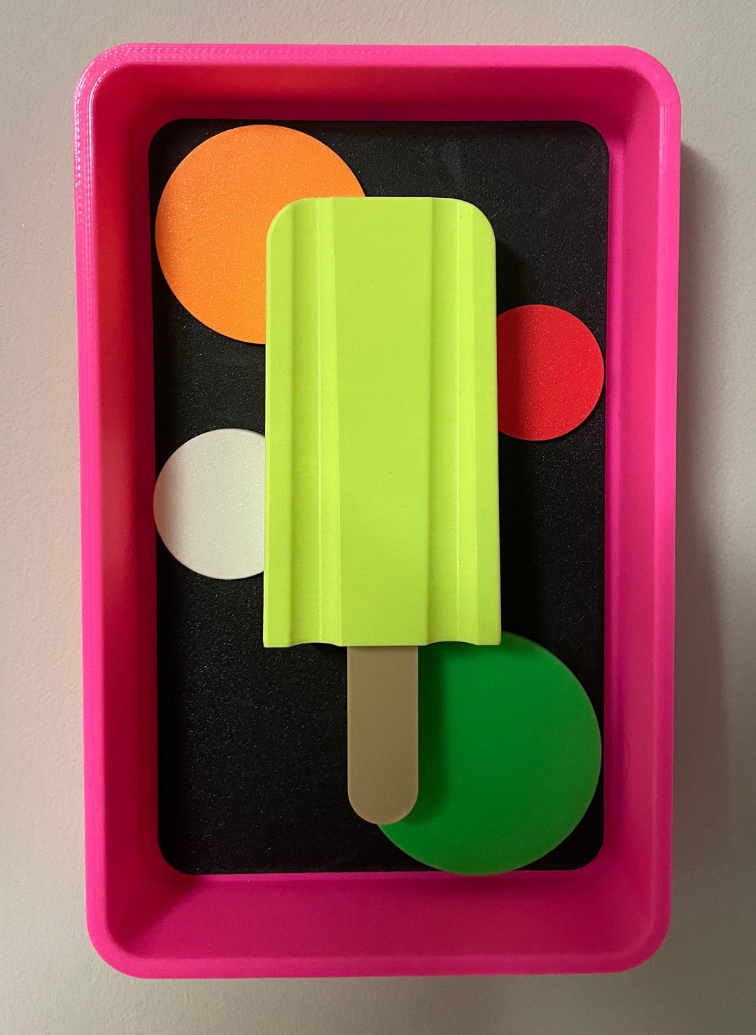 Pop Art Popsicle Wall Art Popsicle 3D Sculptures Modern Etsy
