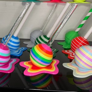 GIANT melting lollipop - popart - giant 3D lollipop