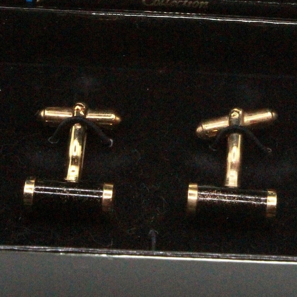 YSL Yves Saint Laurent Couture Signed Designer NOS Cuff Links