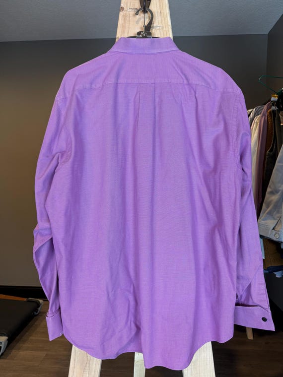 Astor & Black Custom Tailored Mauve Cotton Cuff B… - image 2