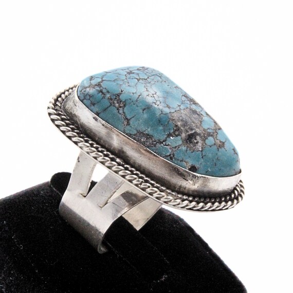 Joe Baillon Huge Lapis Vintage Navajo Sterling Silver Ring Joe Baillon Huge Lapis Vintage Navajo Sterling Silver Ring