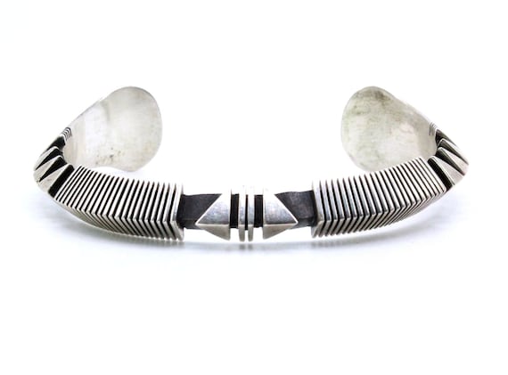 Custom San Felipe Native American Sterling Silver Dime Bracelet Custom San Felipe Native American Sterling Silver Dime Bracelet