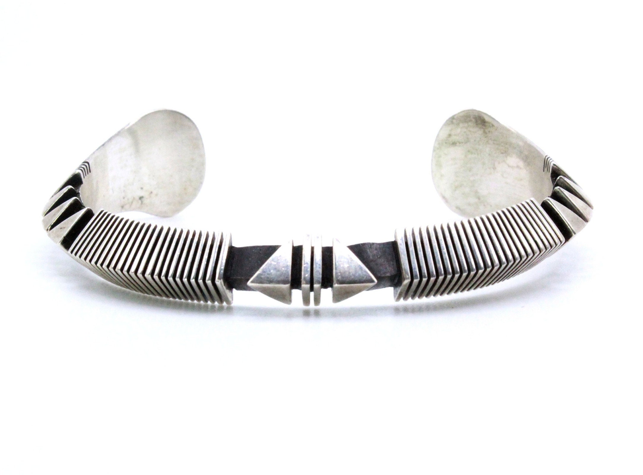 Custom San Felipe Native American Sterling Silver Dime Bracelet Custom San Felipe Native American Sterling Silver Dime Bracelet