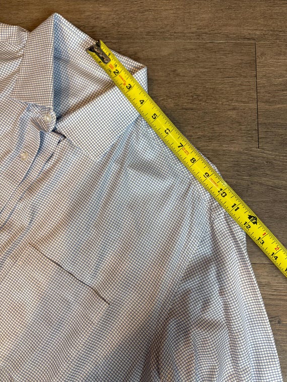 Astor & Black Custom Tailored Plaid Dark Blue Pat… - image 8