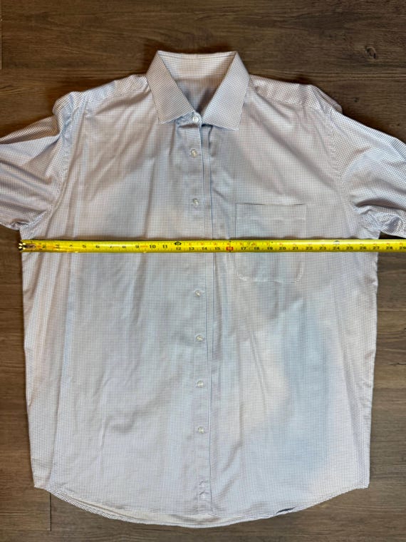 Astor & Black Custom Tailored Plaid Dark Blue Pat… - image 6