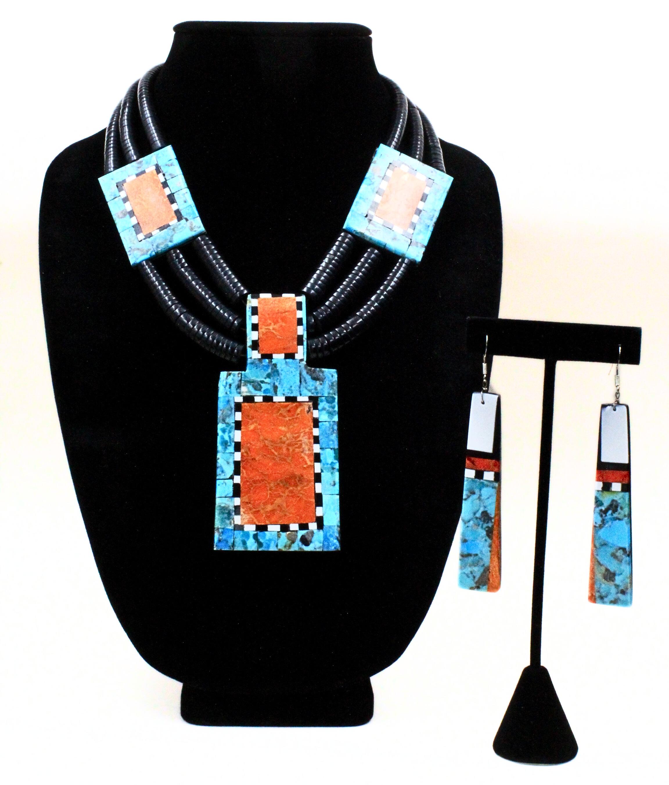 Delbert and Torevia Crespin Santo Domingo Turquoise Sponge Coral