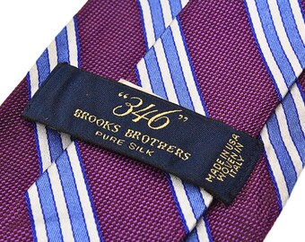 Brooks Brothers Cravatta da uomo di colore viola Brooks Brothers Cravatta da uomo di colore viola