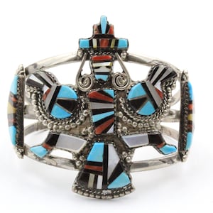 Important Vintage Navajo David Tune 'Natural Damale' Turquoise Native American Jewelry Silver Bracelet Important Vintage Navajo David Tune 'Natural Damale' Turquoise Native American Jewelry Silver Bracelet