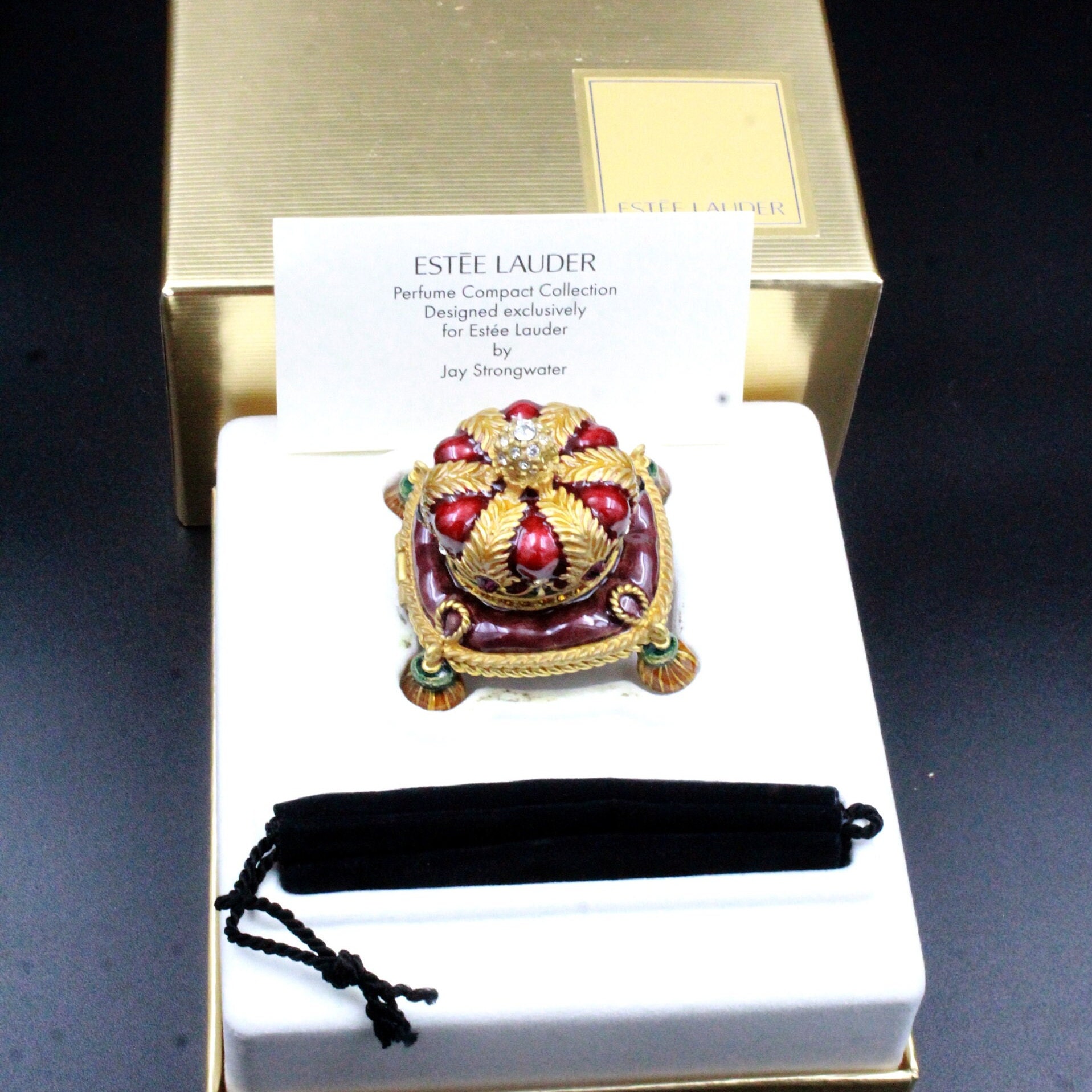 Jay Strongwater for Esteé Lauder Crown Pillow Solid Perfume