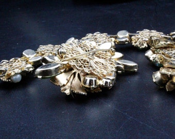 【希少】 Warman's Vintage Jewelry / ヴィンテージ W&H Co Whitman Hough Starburst Gold Filled Victorian Locket