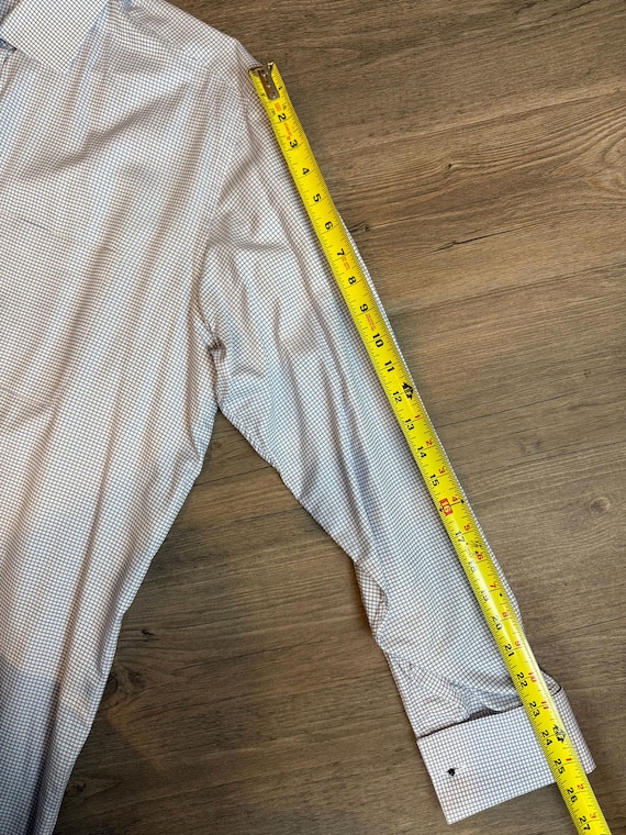 Astor & Black Custom Tailored Plaid Dark Blue Pat… - image 7