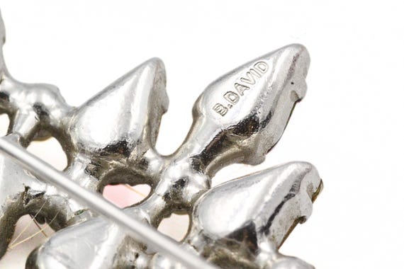 Darling B David Signed Designer Multicolor Rhines… - image 2