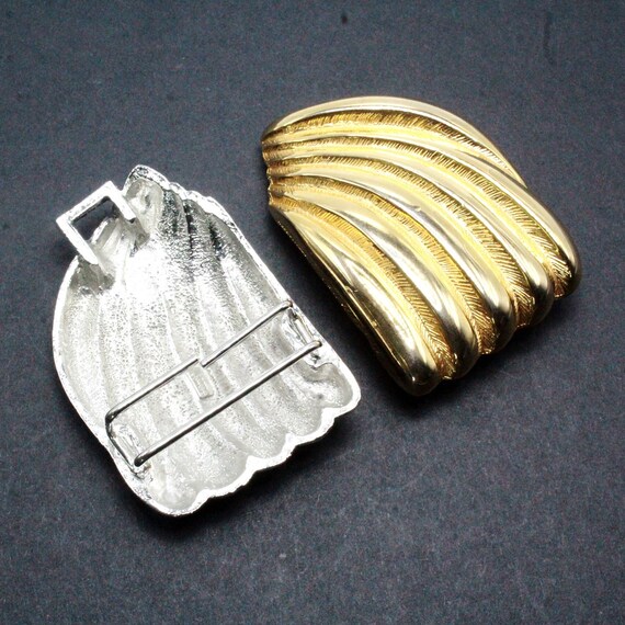 Dotty Smith Signed Designer High End Silver Gold Two Tone  display picture 3