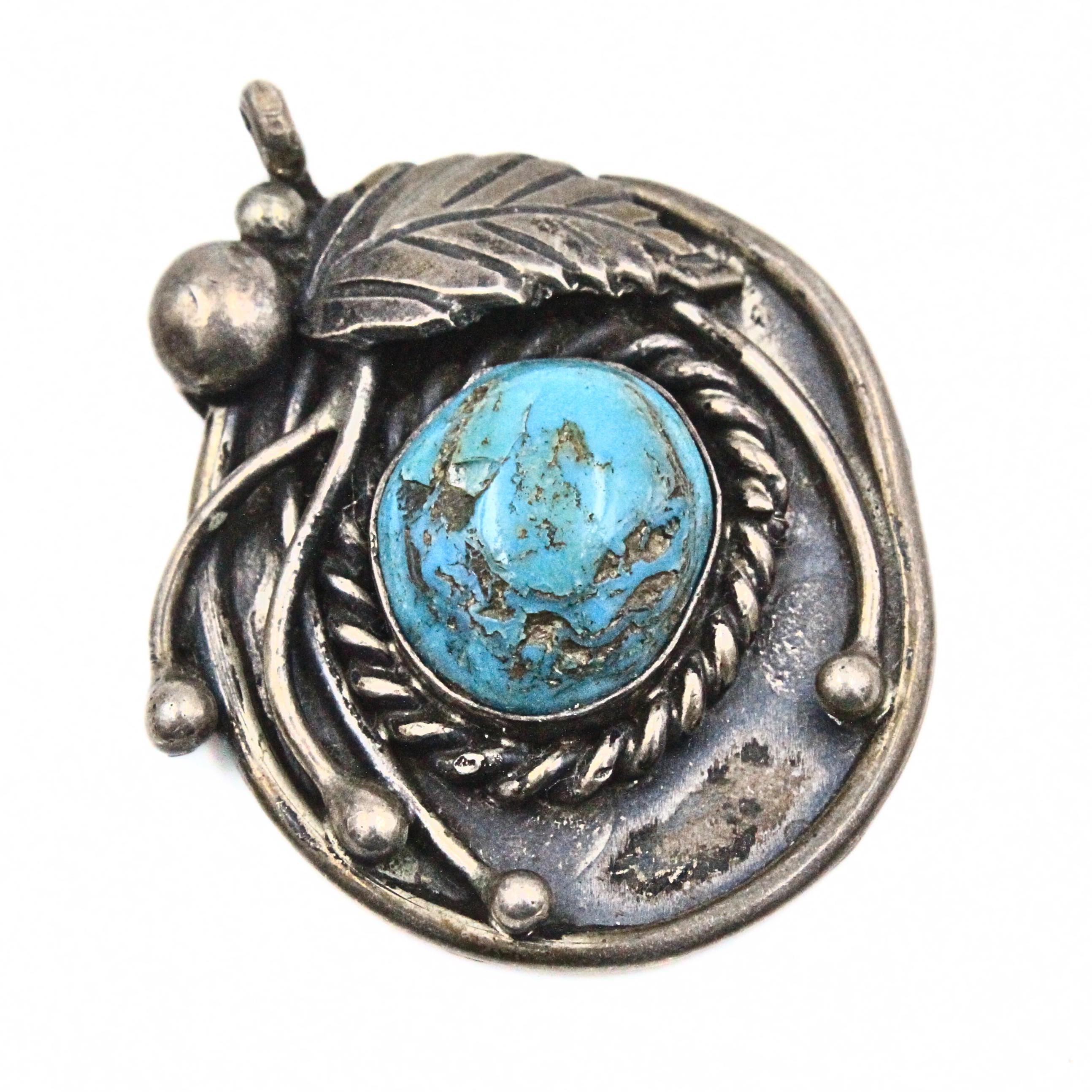 Navajo a J Pendant - Etsy Canada