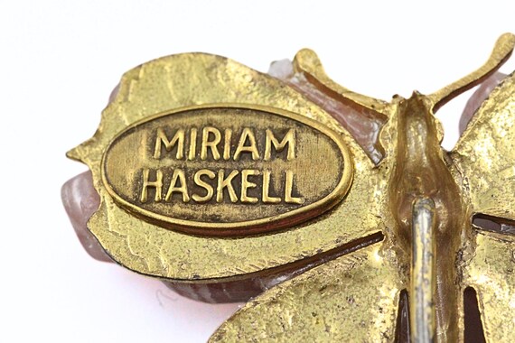 Splendid Miriam Haskell Signed W/ Orig Tags Crush… - image 9