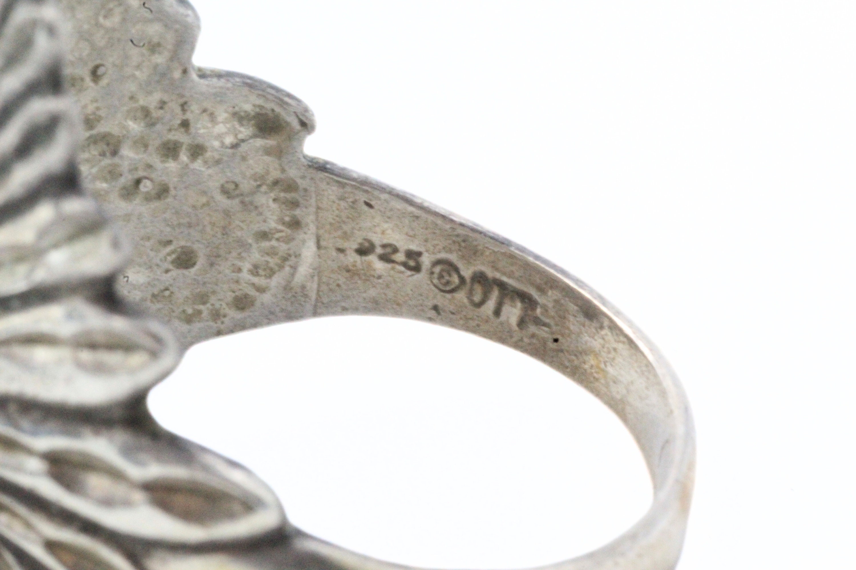 ナバホ族 Ted Ott ホース 馬 リング Sterling 13号 インディアンジュエリー ナバホ族 スターリングシルバー 馬
