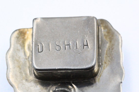 Marked Dishia Sterling Silver Southwest Native Am… - image 8