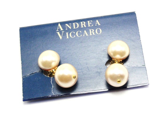 Andrea Viccaro Signed Designer High End Faux Pear… - image 1