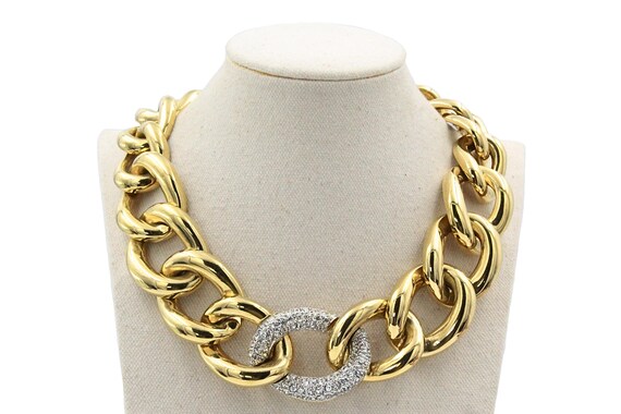 Mesmerizing GIVENCHY Couture Signed Encrusted Rhi… - image 6