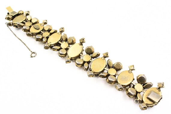 Astounding Regency Signed AB Crystals Browns Oran… - image 10