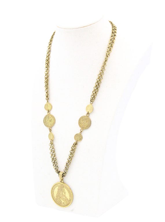 Elegant Miriam Haskell Signed Gold Gilt Ludwig Wi… - image 8