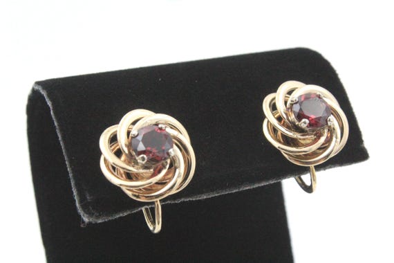 F and F Felger For Tiffany & Co 14K Gold Rhodolit… - image 5