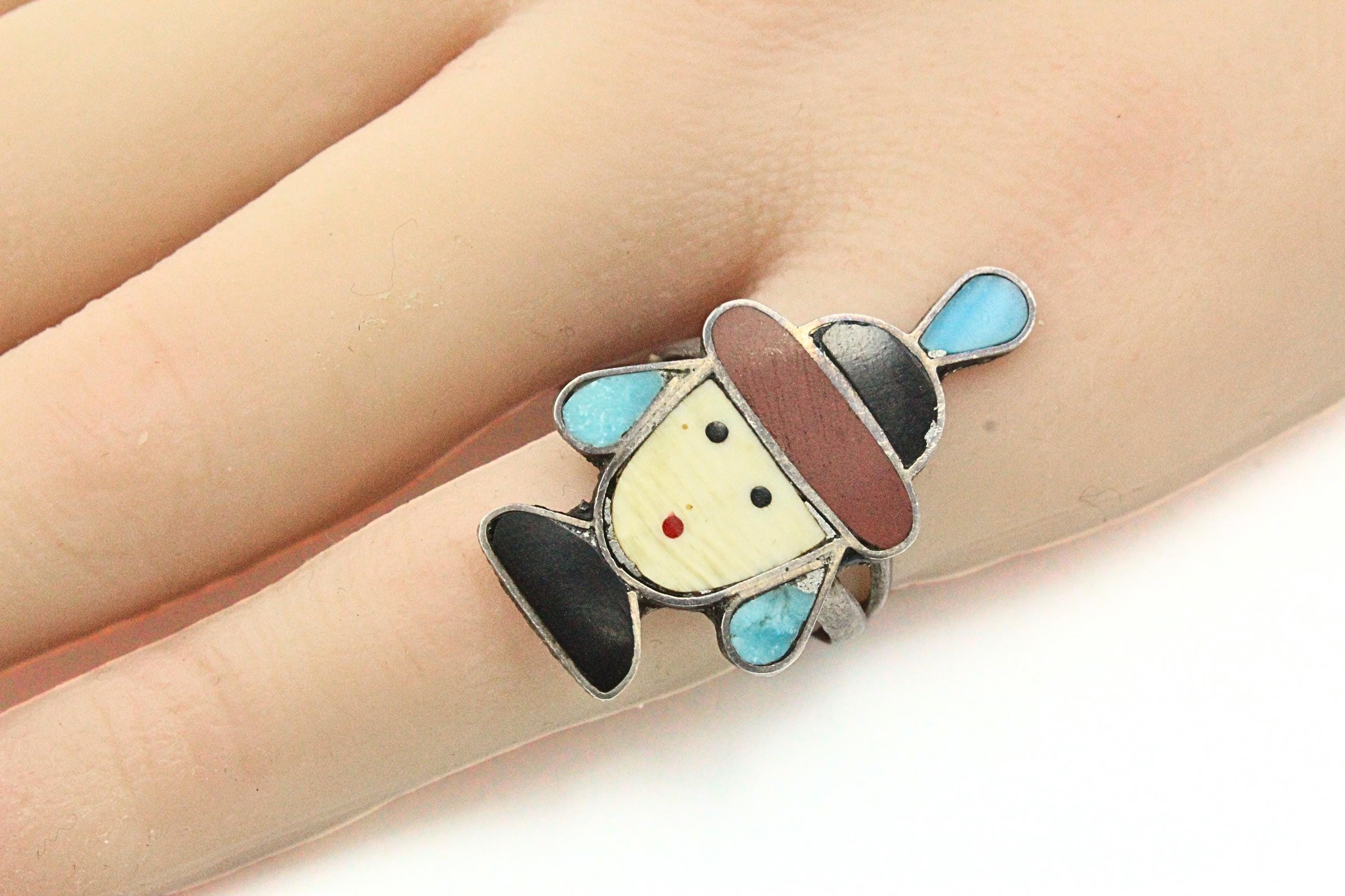 Zuni ズニ族　ピーナッツ　バングル　 スヌーピー Zuni Snoopy - Etsy