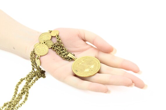 Elegant Miriam Haskell Signed Gold Gilt Ludwig Wi… - image 10