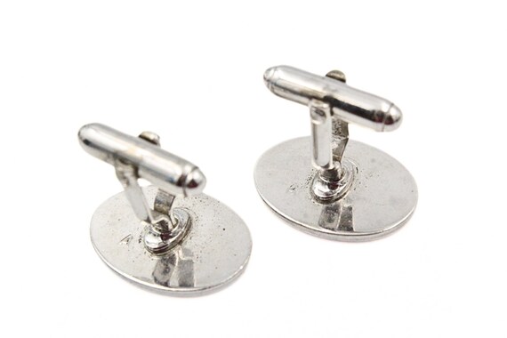 Anson Signed Classic Sterling Silver Basic Cuffli… - image 7