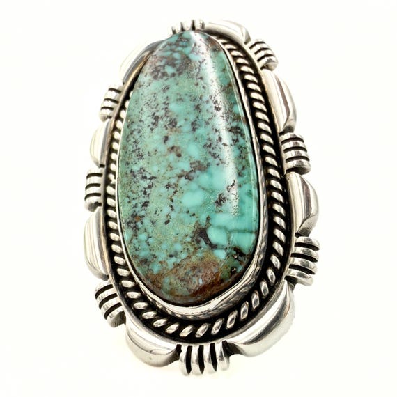 Raymond Bennett Marked High Quality Carico Lake Turquoise Sterling