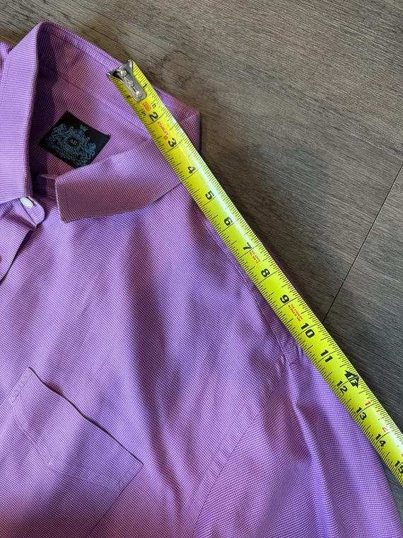 Astor & Black Custom Tailored Mauve Cotton Cuff B… - image 8