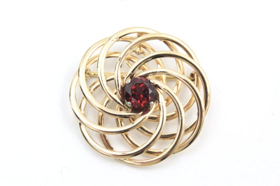 F and F Felger For Tiffany & Co 14K Gold Rhodolit… - image 3