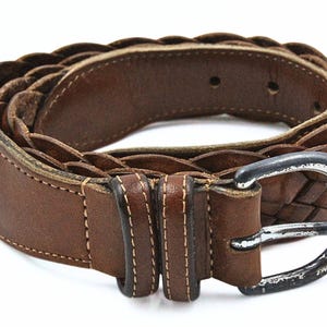 Coach British Tan Leather Belt Coach British Tan Leather Belt #8400 Ladies Small Brass  main image 4