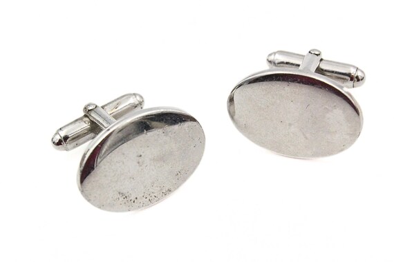 Anson Signed Classic Sterling Silver Basic Cuffli… - image 3