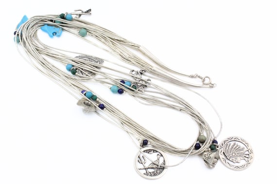 Gorgeous! Caroline Pollock Liquid Silver Bead hotsell 3 Piece Set!